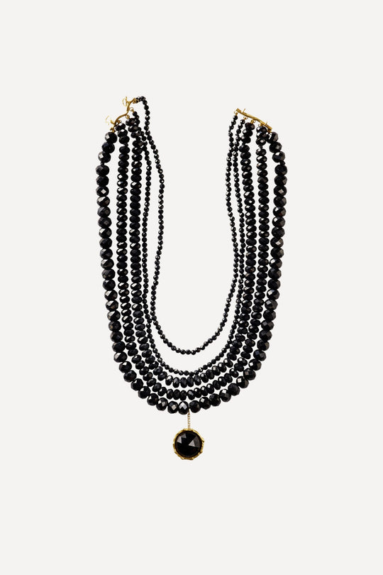 Black Orchid Bellucci Gold Necklace