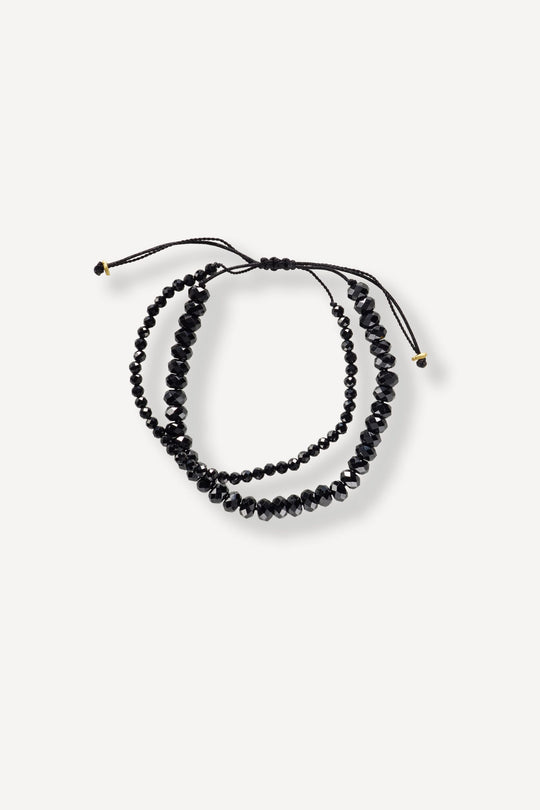 Black Orchid Pilar Spinel Gold Bracelet