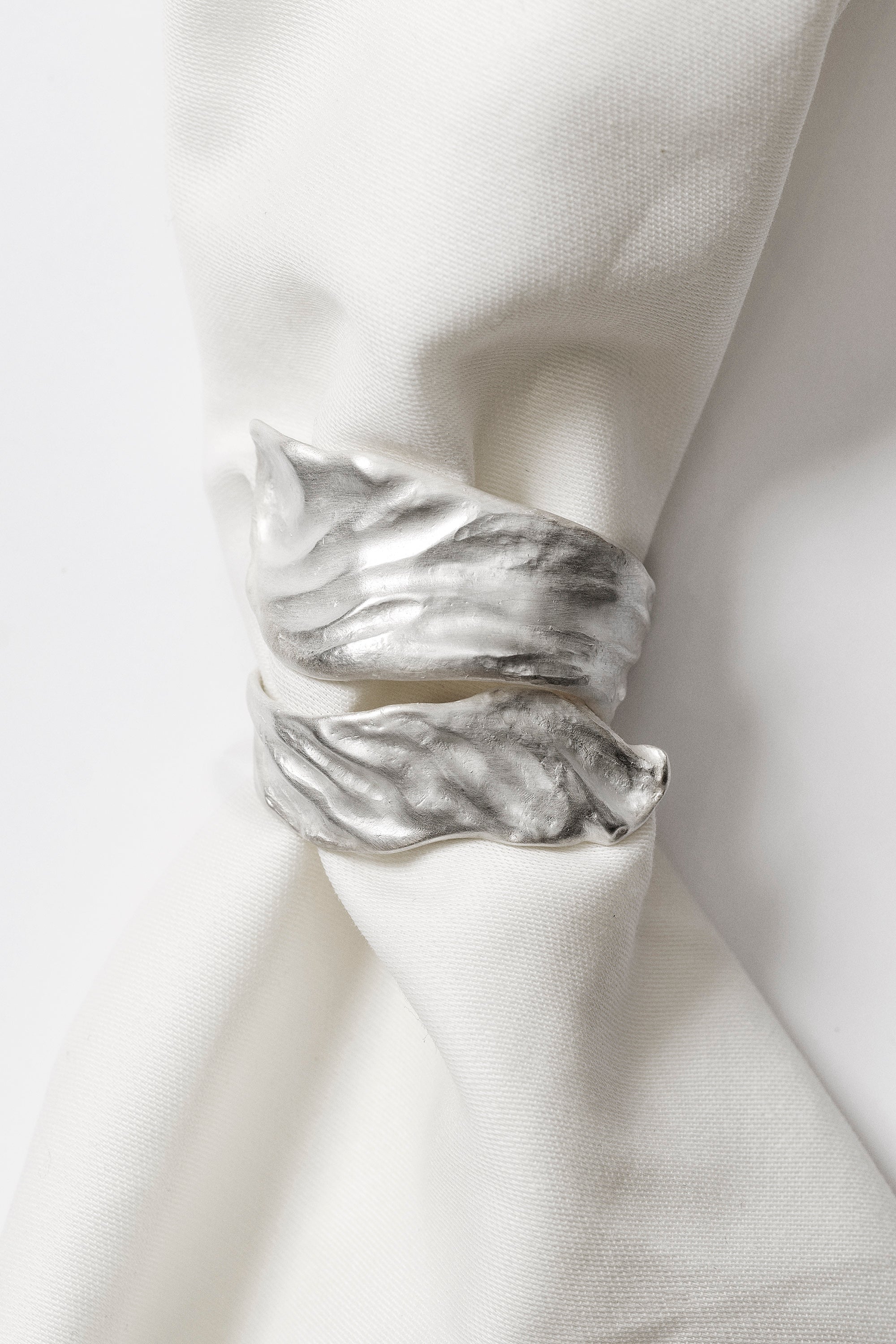 Scirocco Wind Napkin Ring 925 Sterling Silver