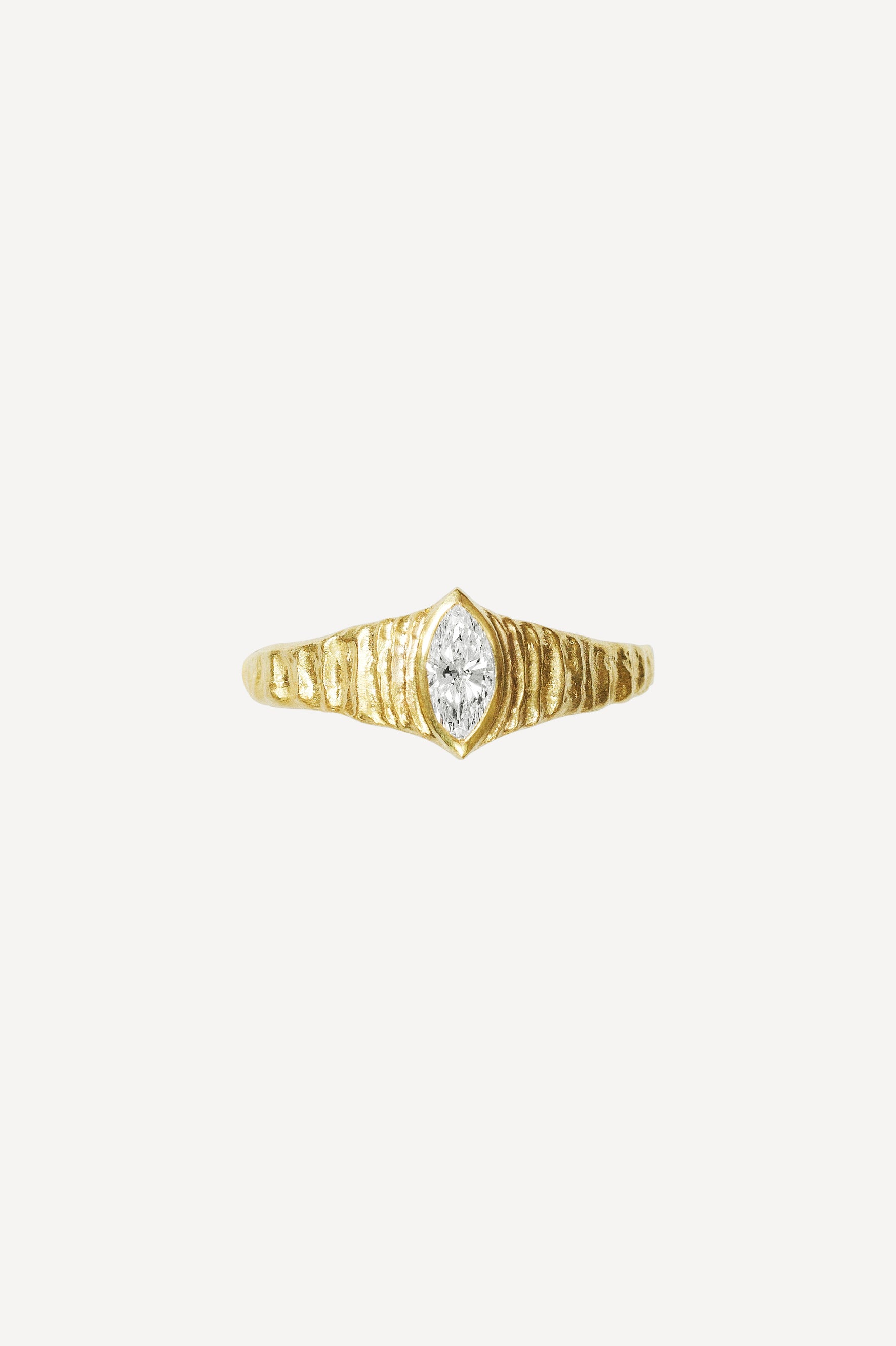 Élise Marquise Dune 0.35 ct Diamond Gold Ring by Orit Elhanati