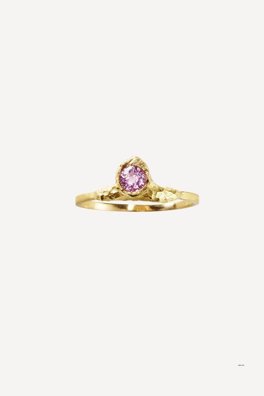 Solitaire Palmira 0.35 Sapphire Gold Ring
