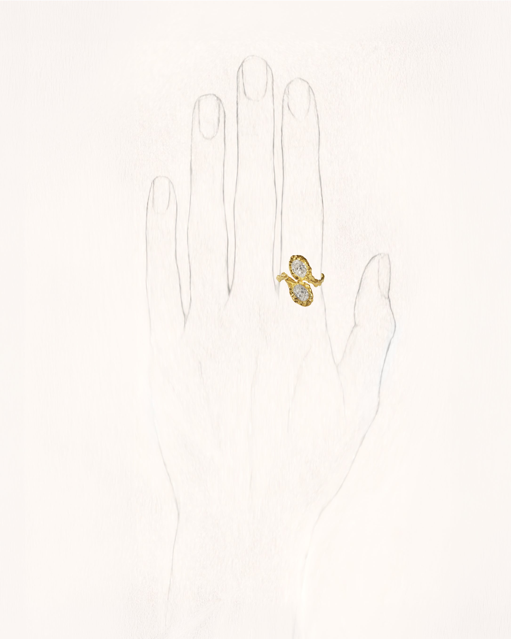 Diamond Kisses Ring