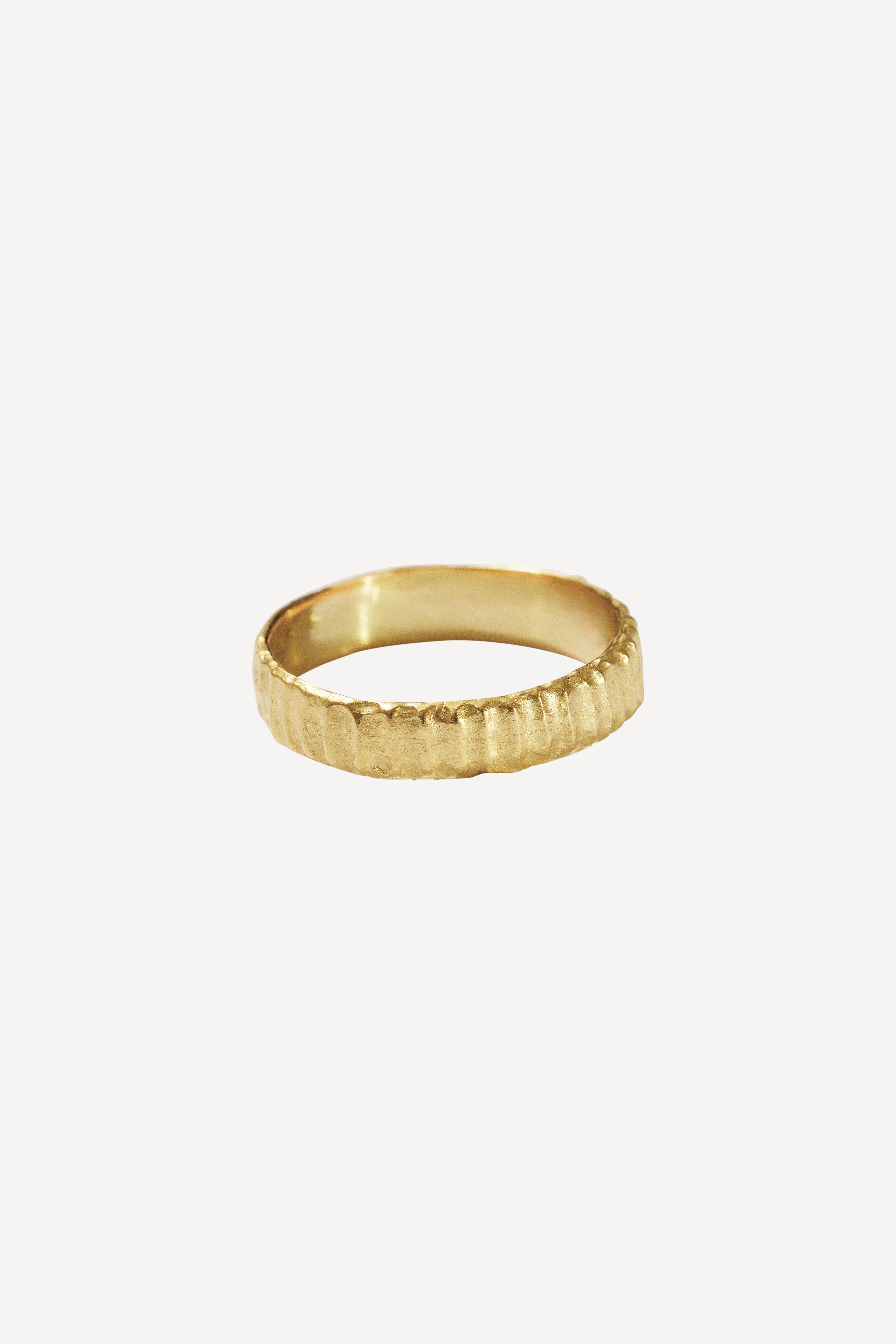 Man Dune Small Gold Ring
