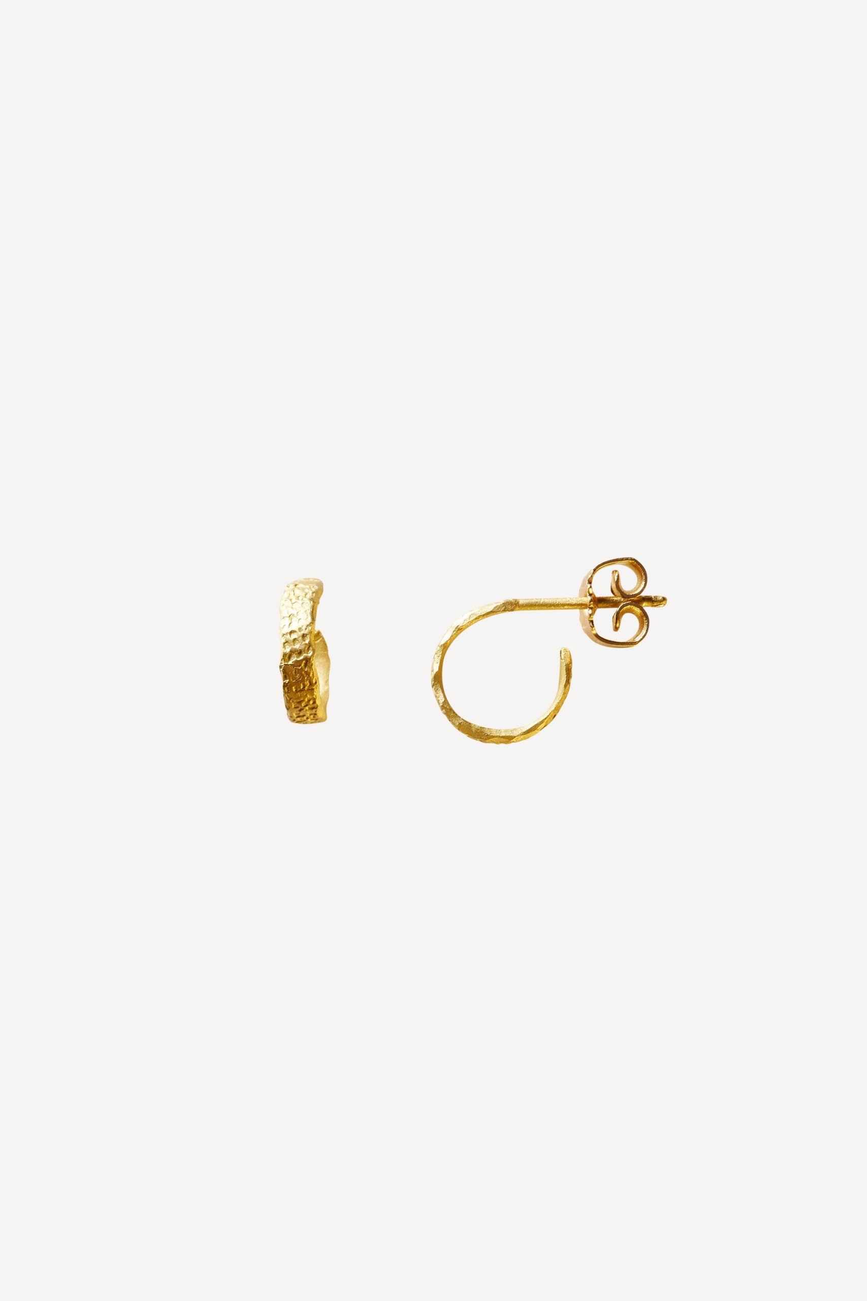 Roxy Hoop Small Gold Earrings [Pair]