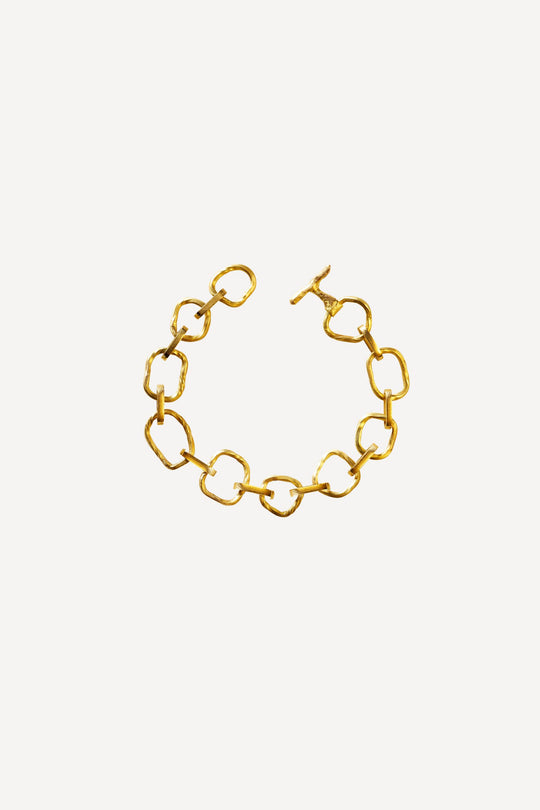 Roxy Egyptian Nude Gold Bracelet