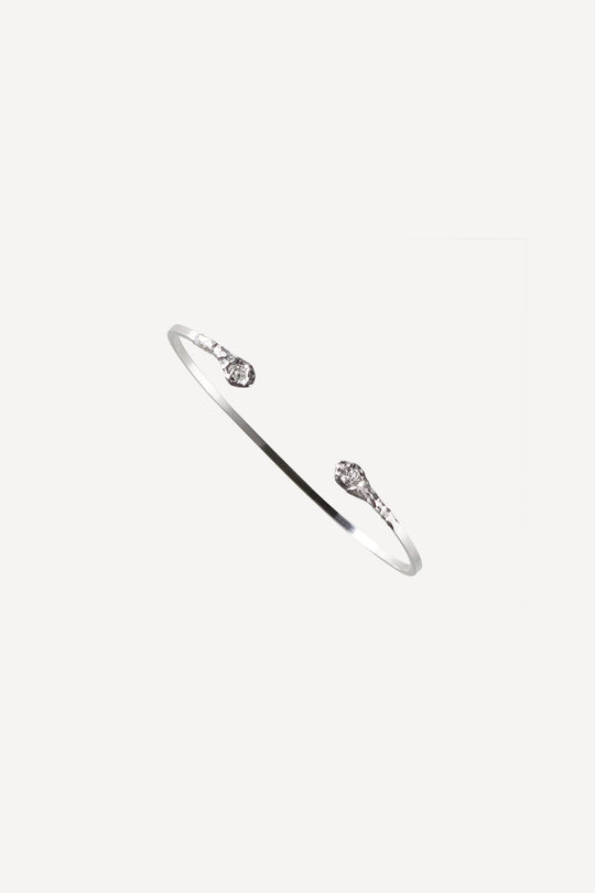 Solitaire No7 0.20 ct Diamond White Gold Bracelet