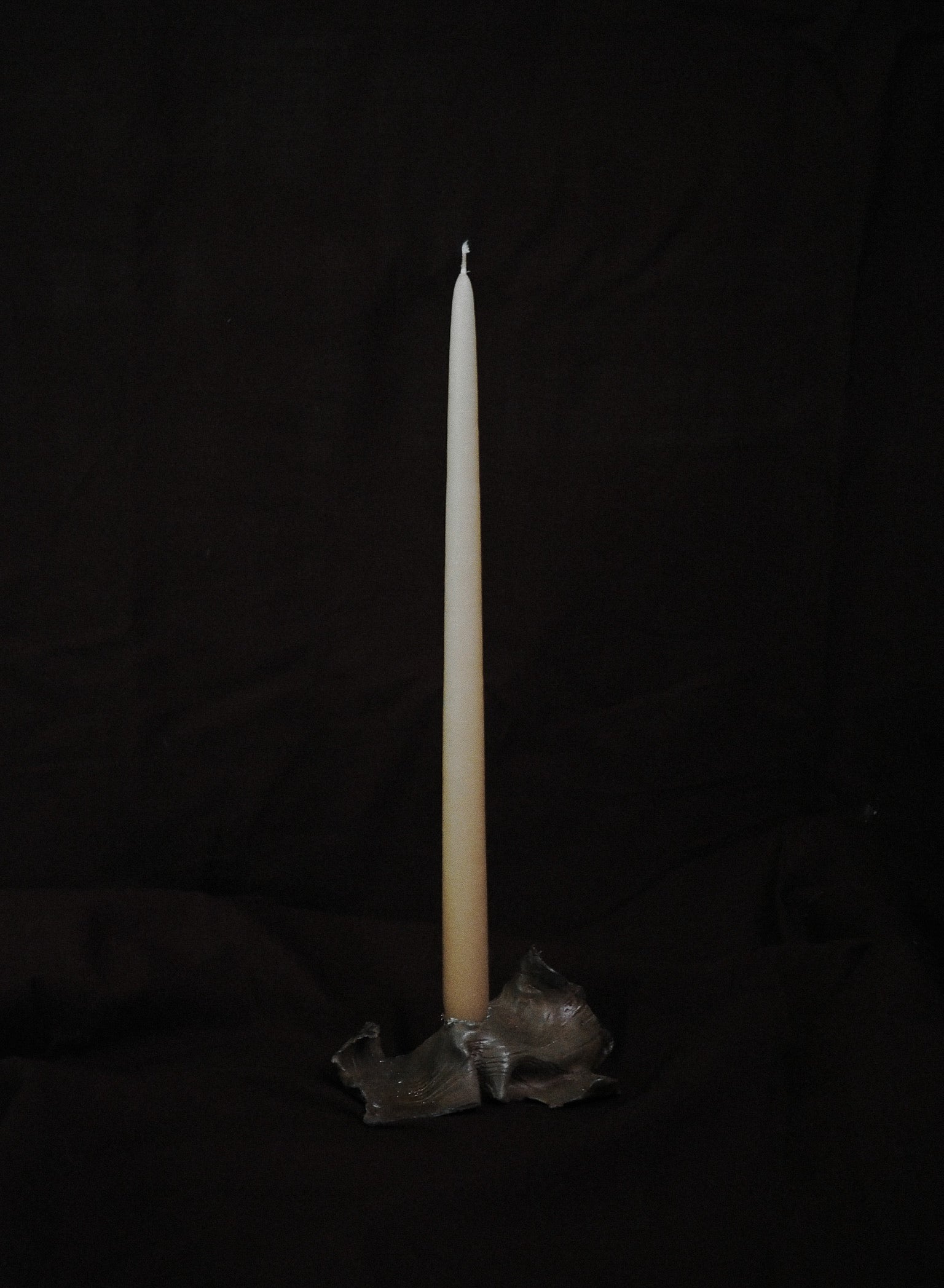 Scirocco Candle Holder Patinated Bronze