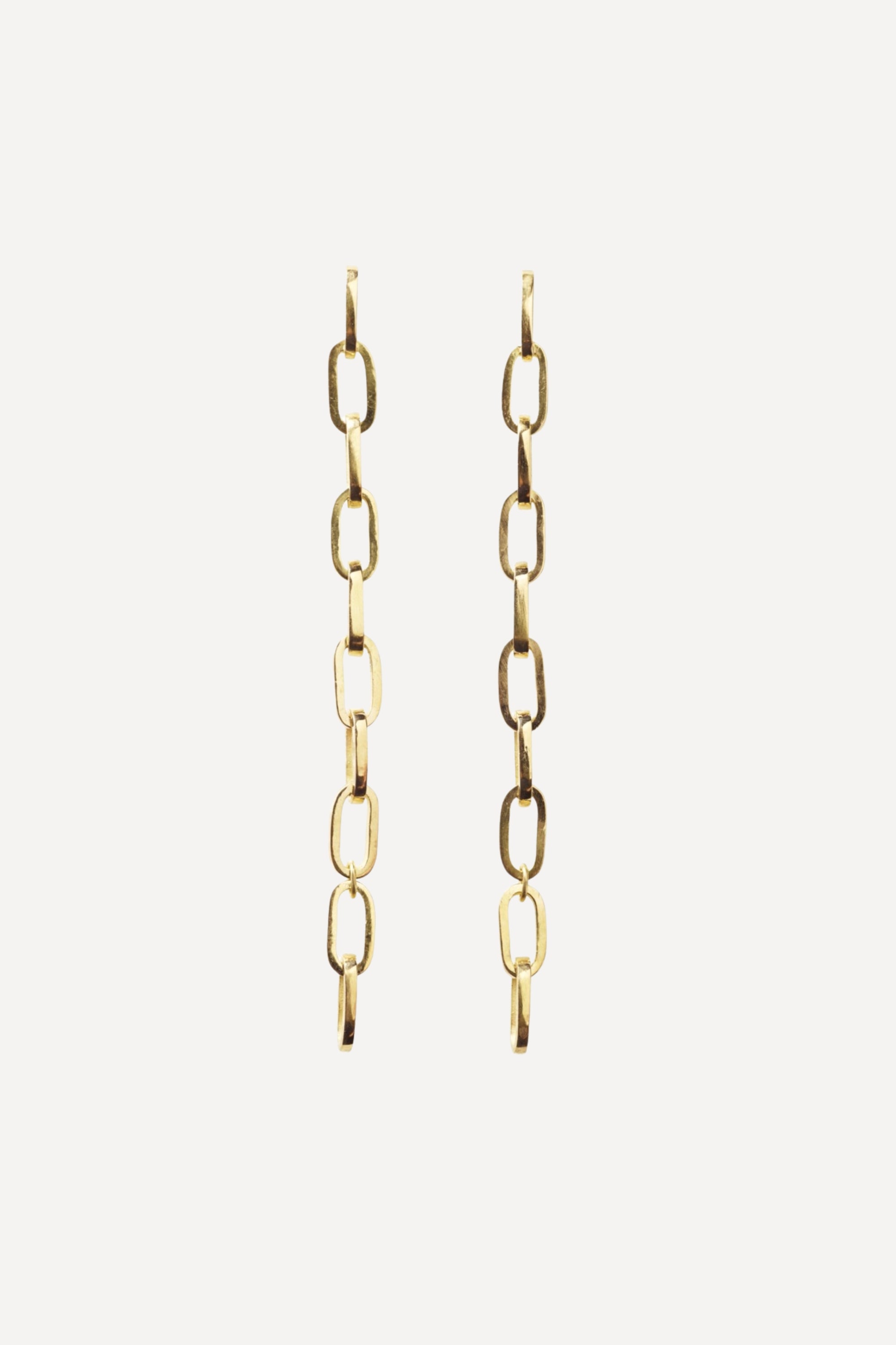 Roxy L'amore Chain Long Gold Earrings [Pair]