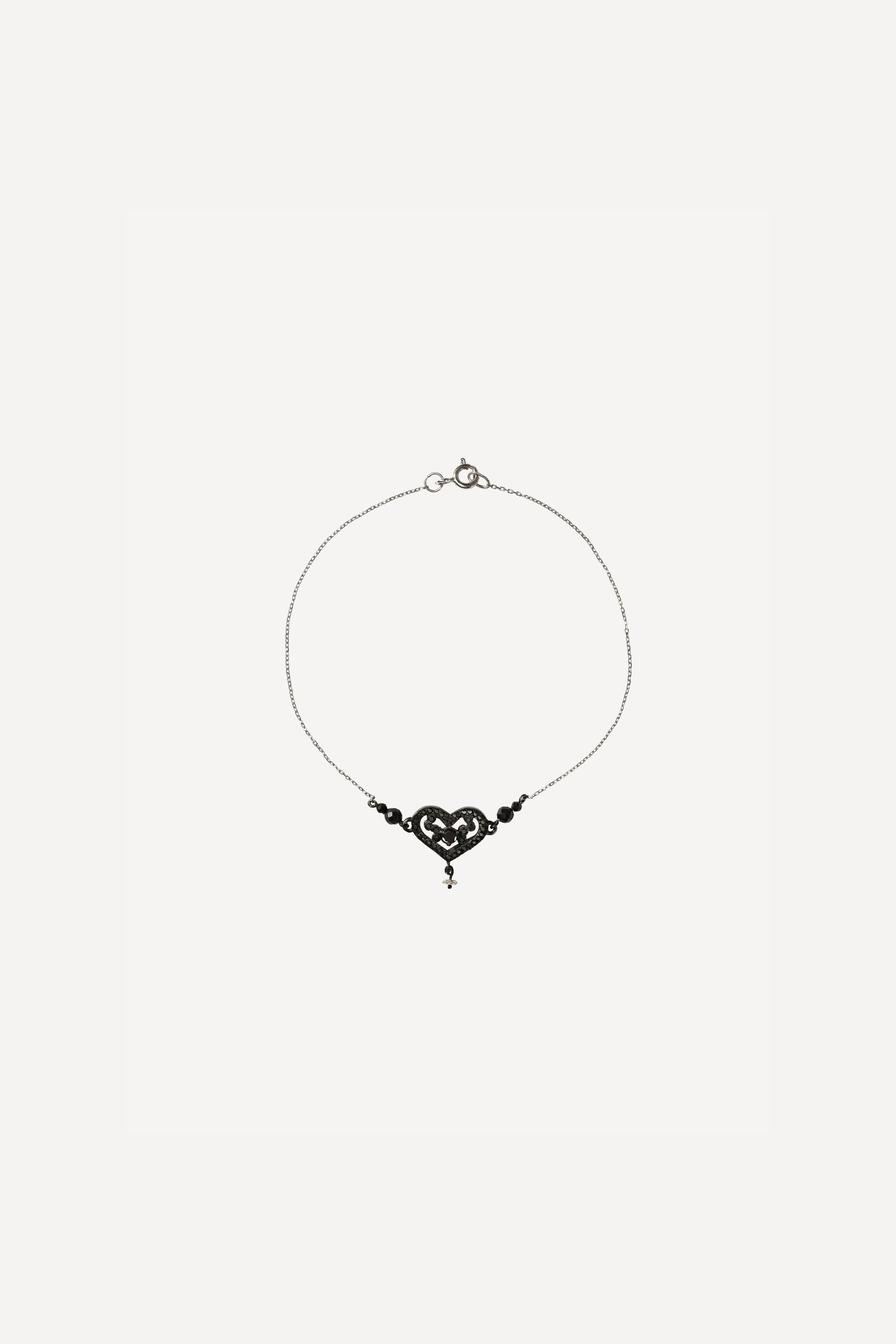 Diamond Noir White Gold Bracelet