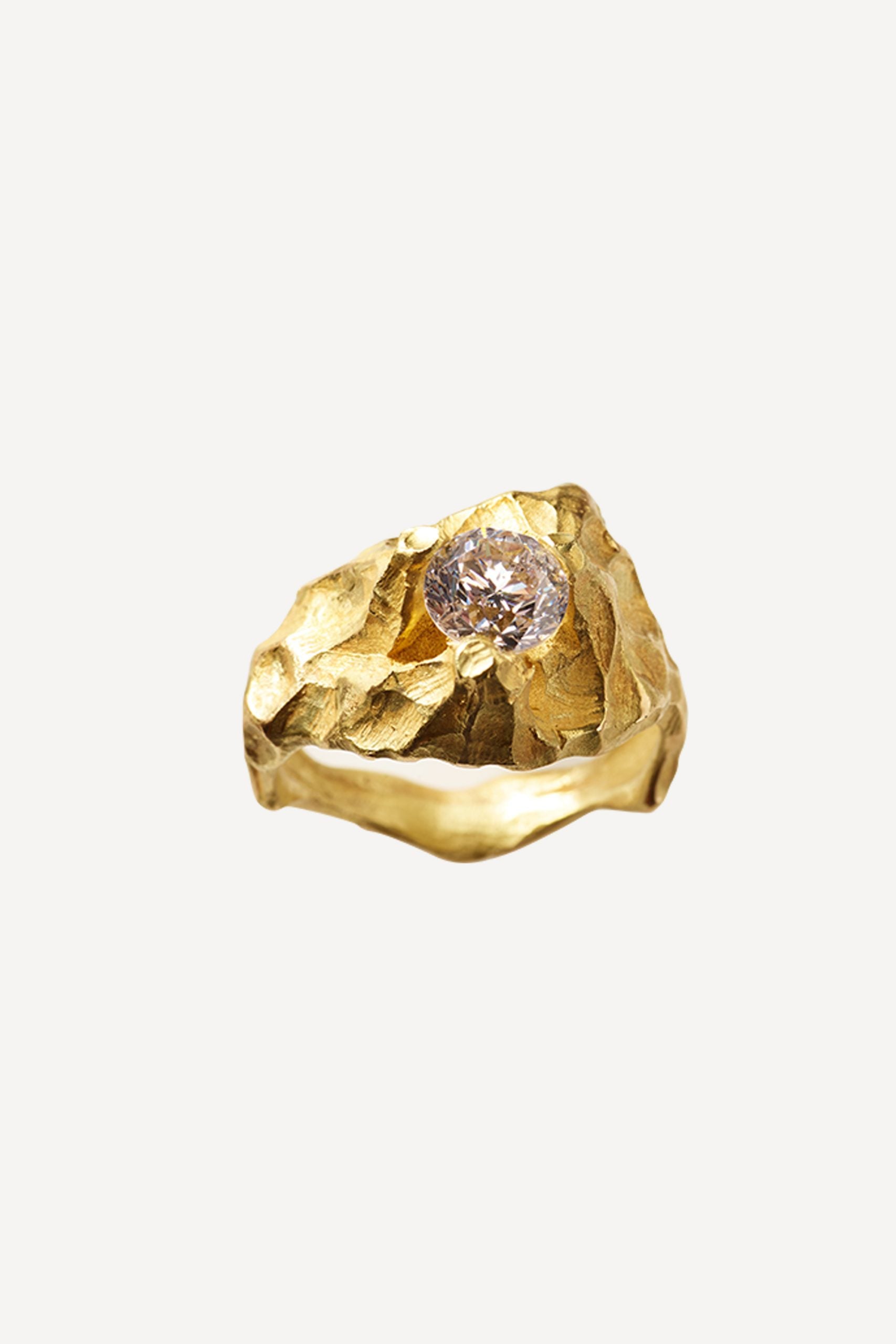 Rock Muse Classic Mountain 0.50 ct Diamond Gold Ring 