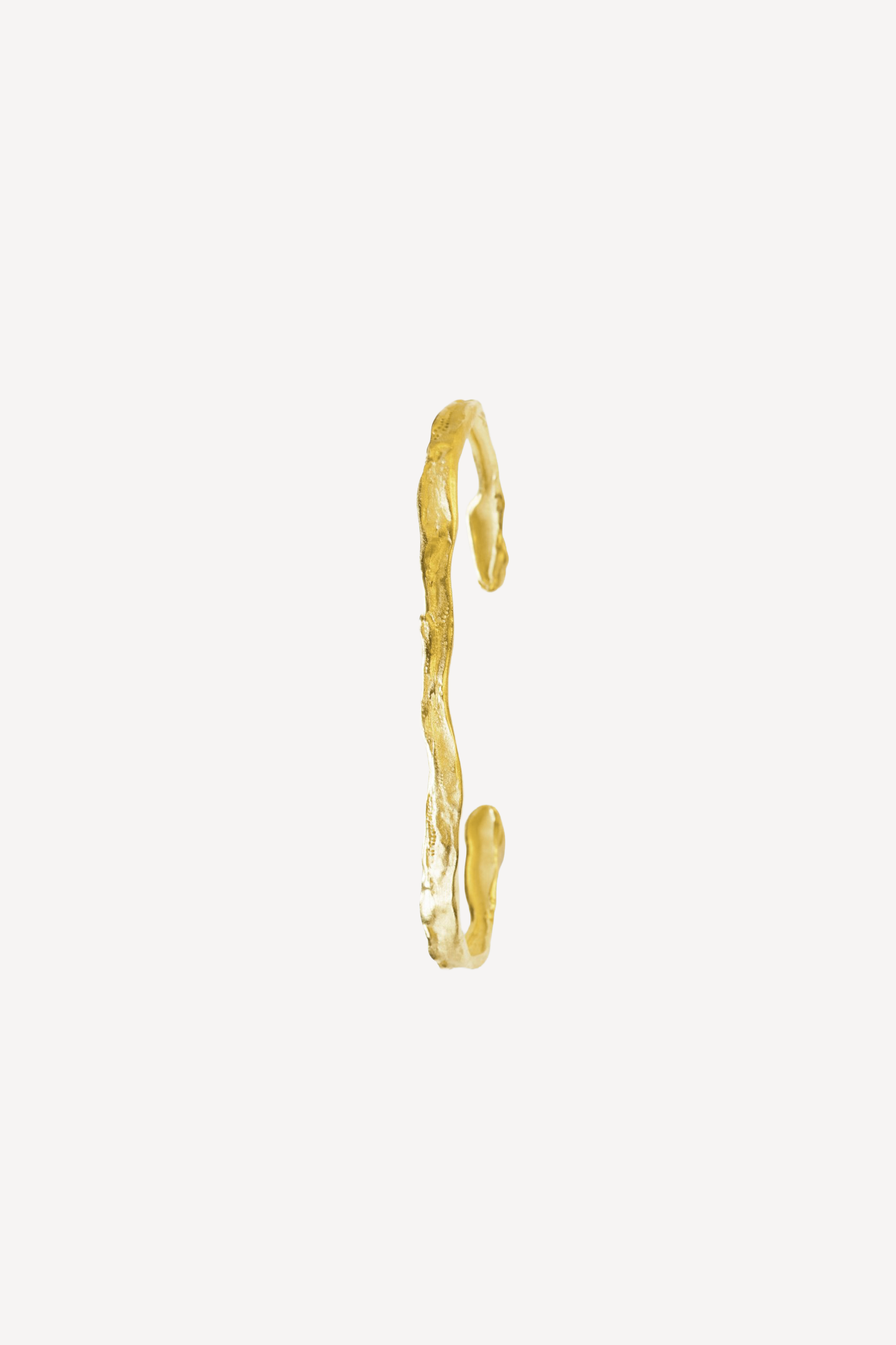 Man Drawn Small Gold Bracelet