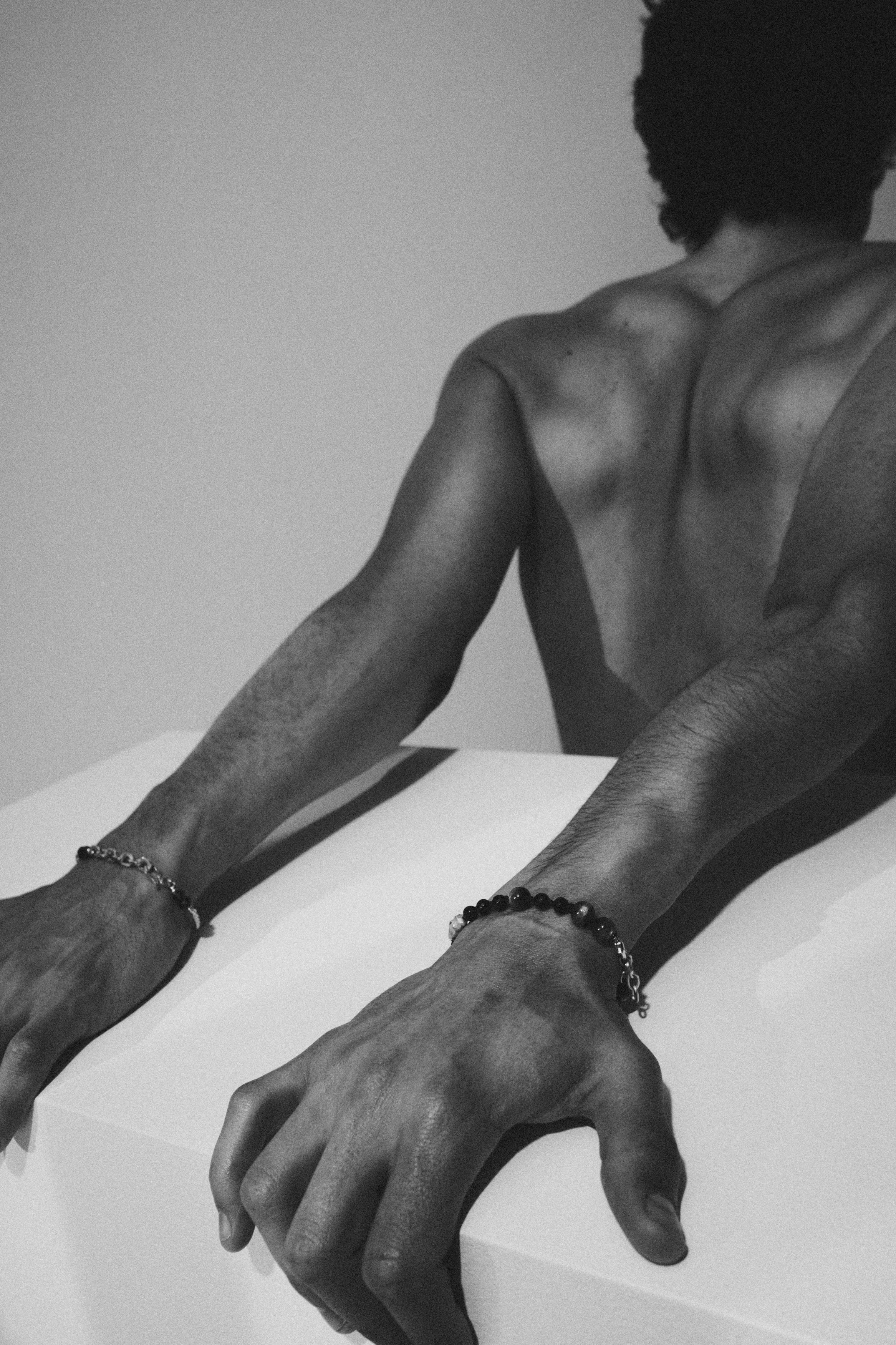 Man Isha Coral Gold Bracelet