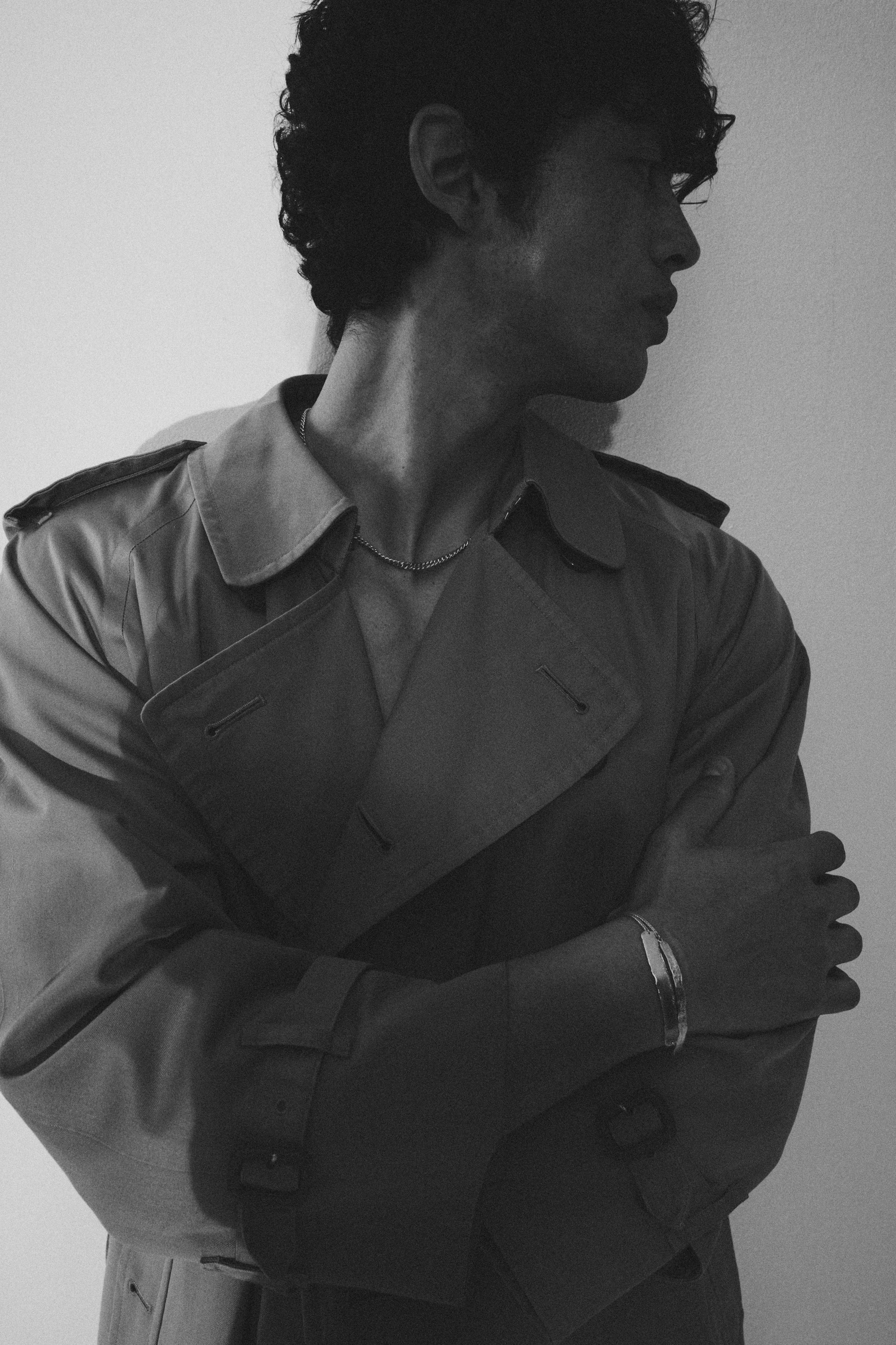 Man Mezuzah Gold Bracelet