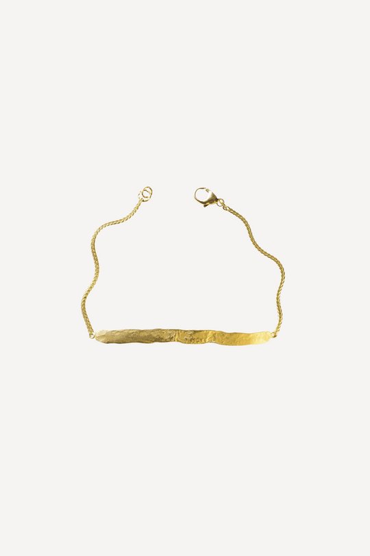 Man Palma Medium Gold Bracelet