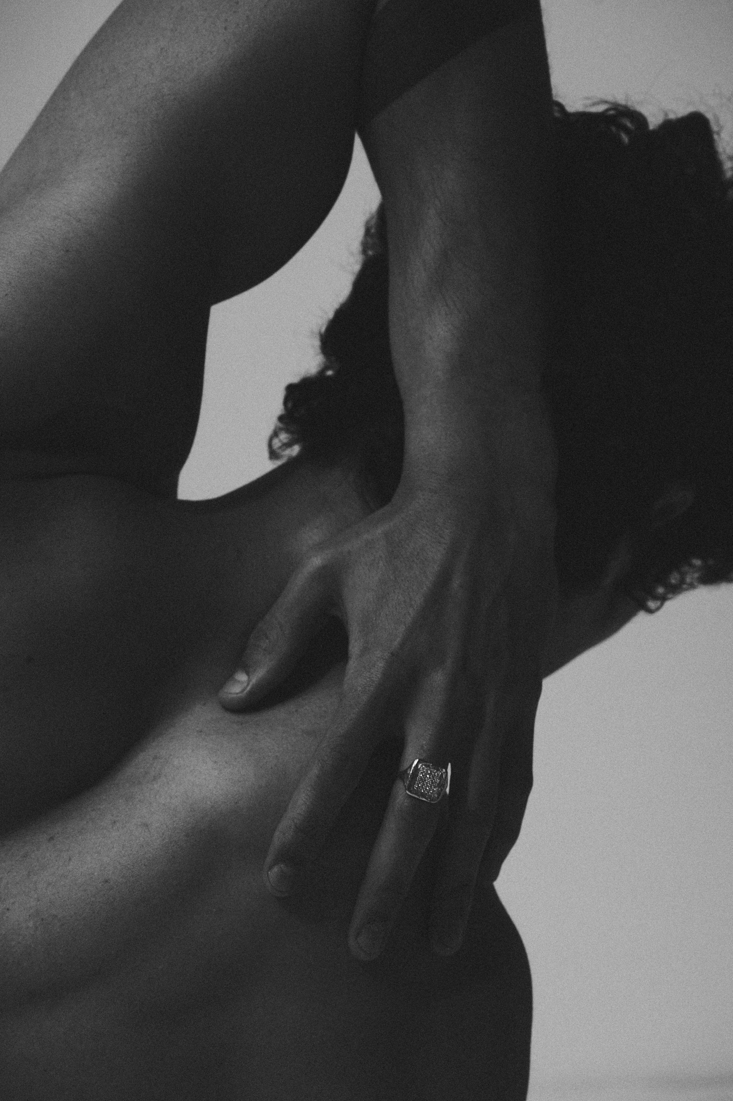 Man Tokyo 0.30 ct Brown Diamond Gold Ring