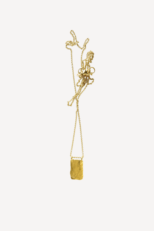 Paloma Palma Tag Gold Necklace Man