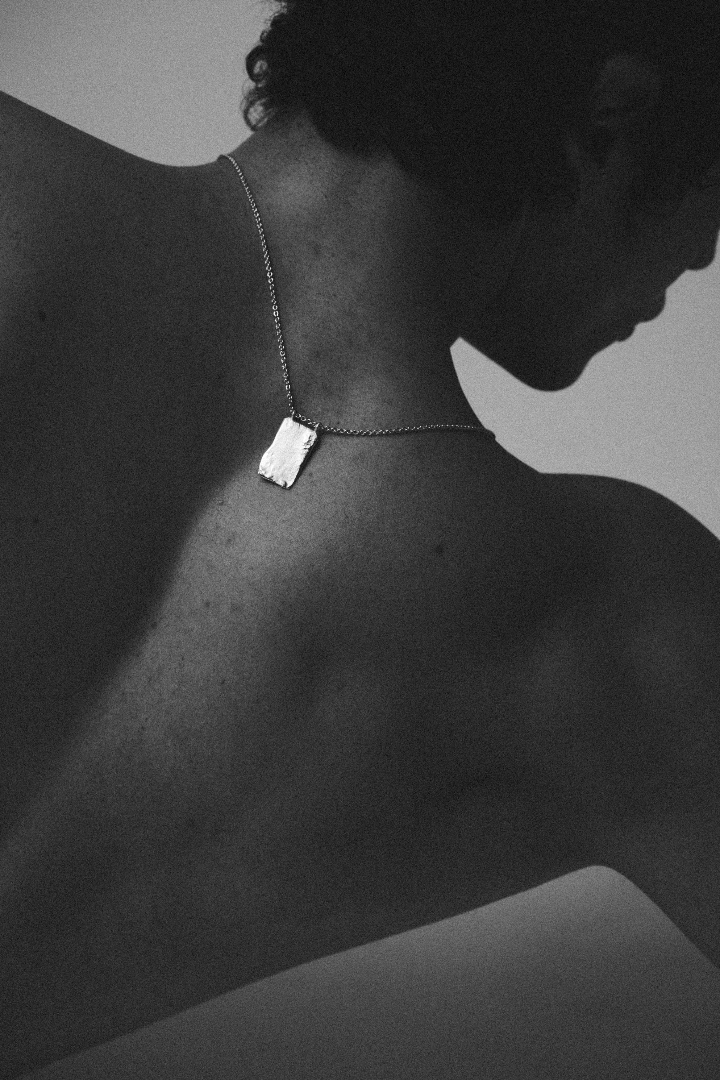 Paloma Palma Tag Gold Necklace Man