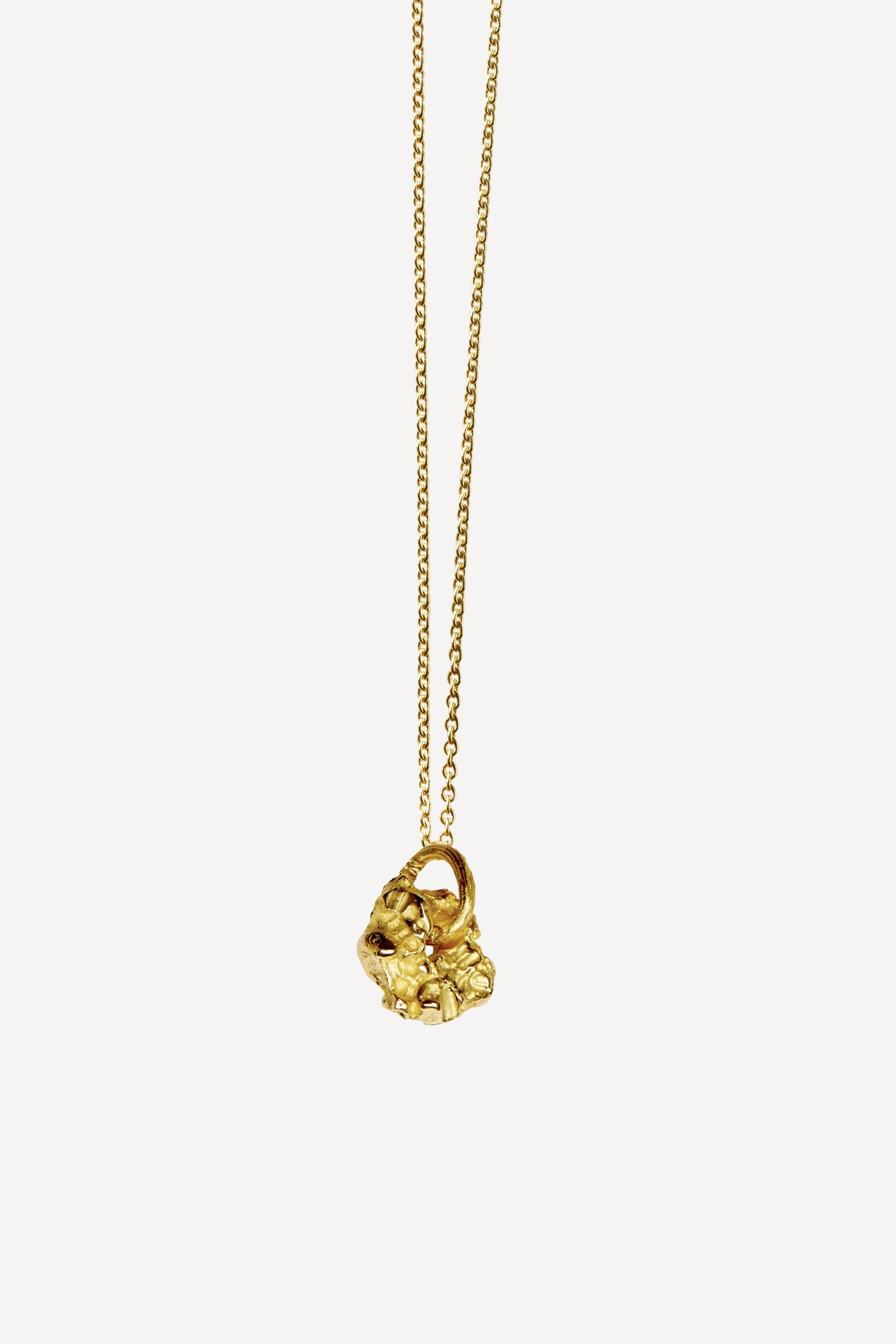 Rock Muse Medium Gold Necklace