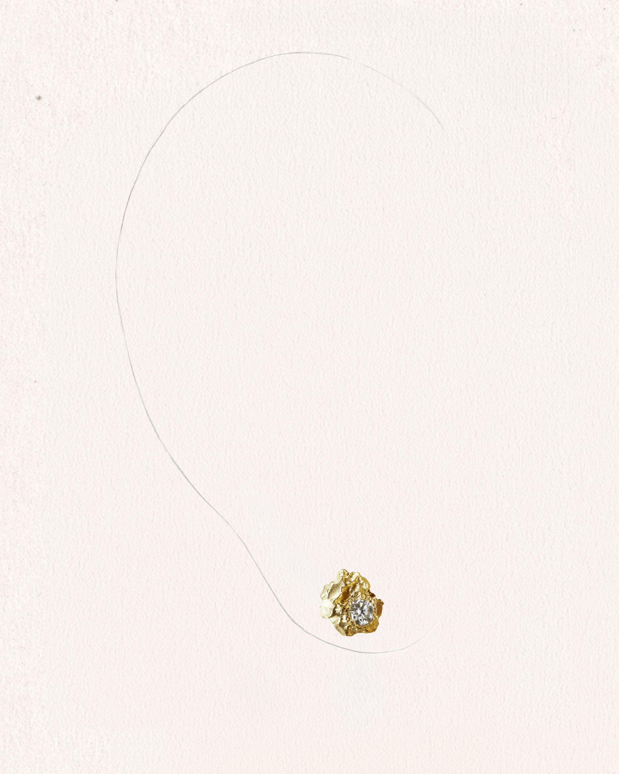 Rock Muse 0.20 ct Diamond Gold Earrings [Pair]