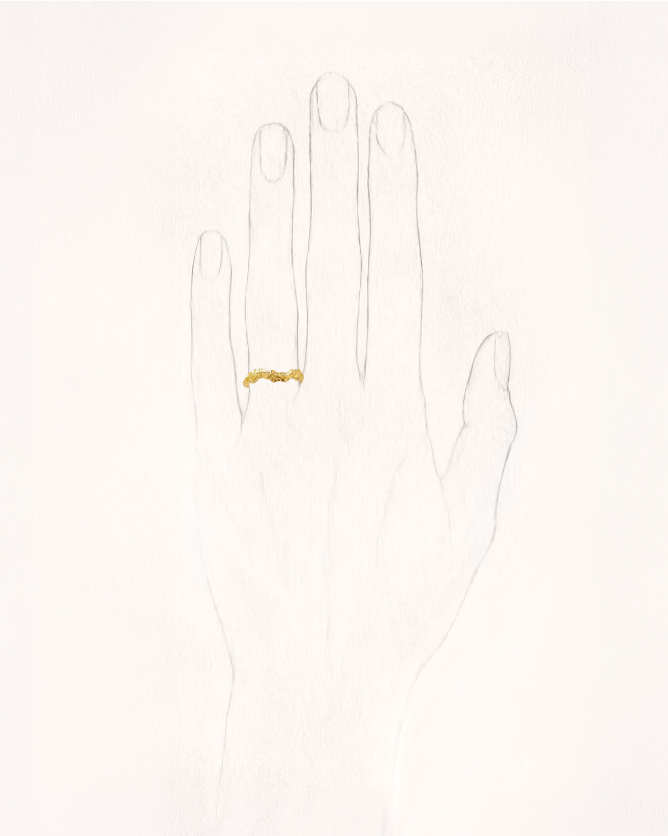 Rock Muse Nude Gold Band