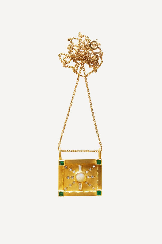 Small Worlds Moskva Gold Necklace