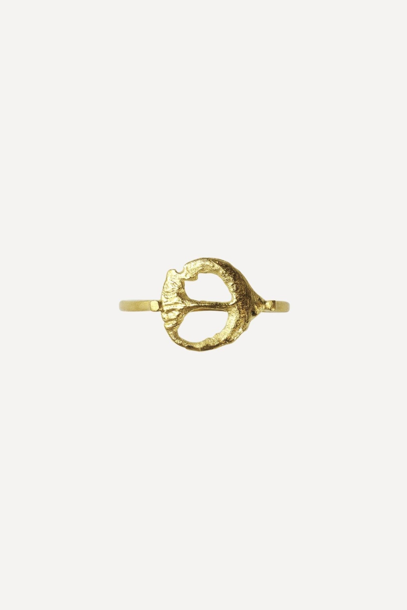 Star Sign Poetry Sagittarius Petite Gold Ring