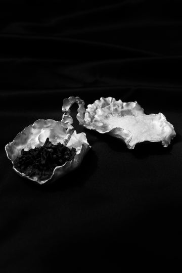 Scirocco Sky Dance Salt & Pepper Bowls - Front View | Elhanati 