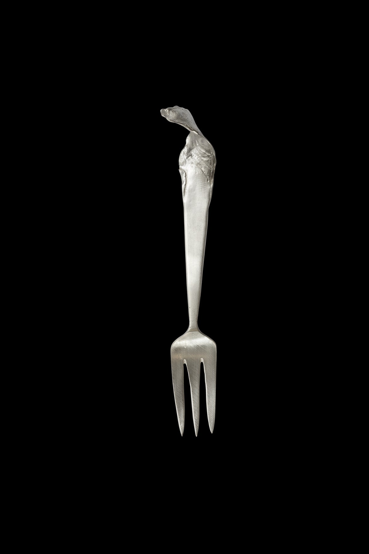 Scirocco Wind Dessert Fork - Front View | Elhanati 