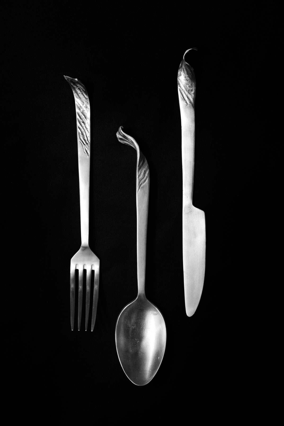 Scirocco Wind Dining Cutlery - Front View | Elhanati 