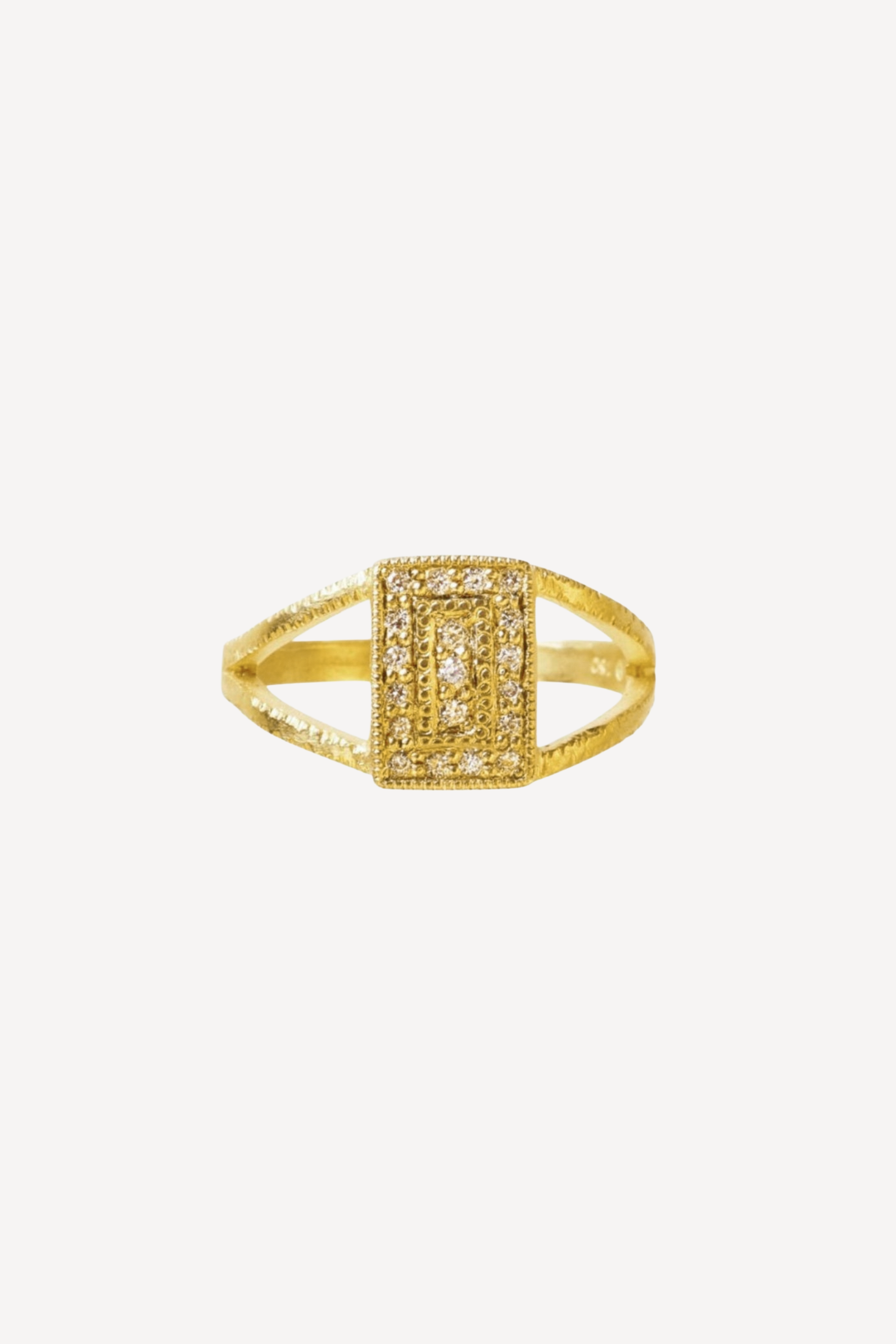Small Worlds Paris Diamond Gold Ring
