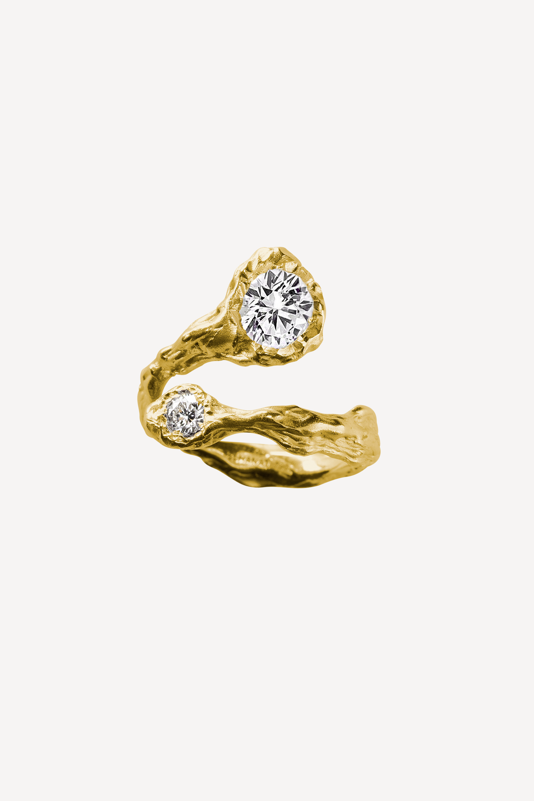 Solitaire Star Diamond Ring