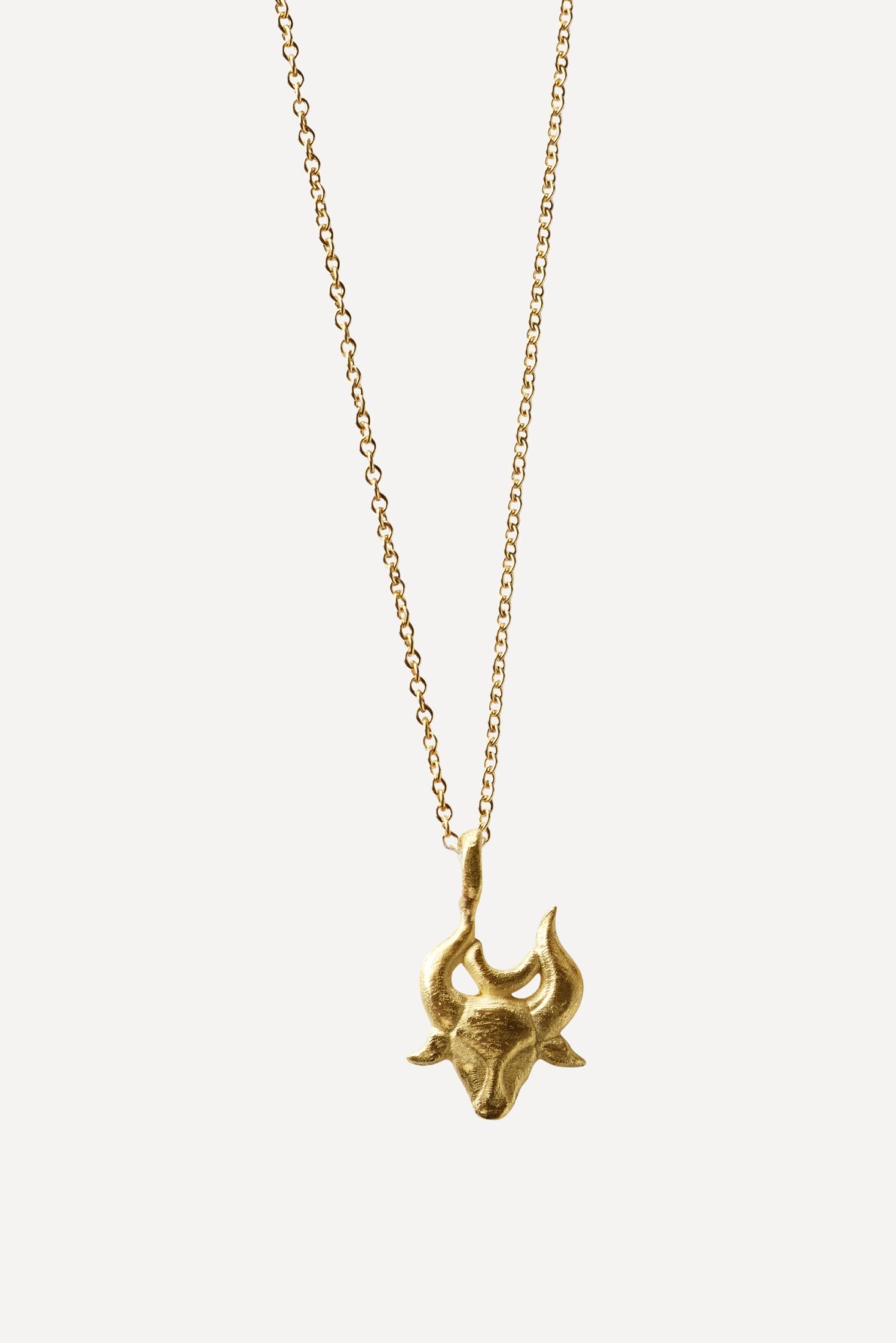 Star Sign Poetry Taurus Mini Gold Necklace