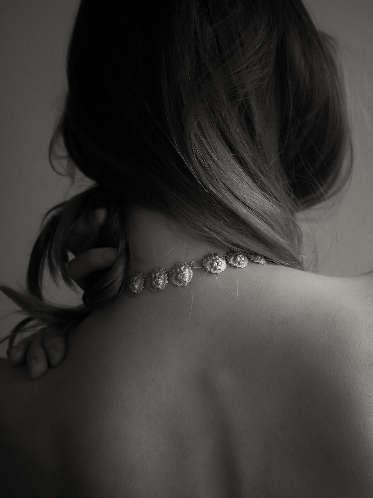 Star Sign Poetry Leo Master Diamond Gold Choker - Model | Elhanati 