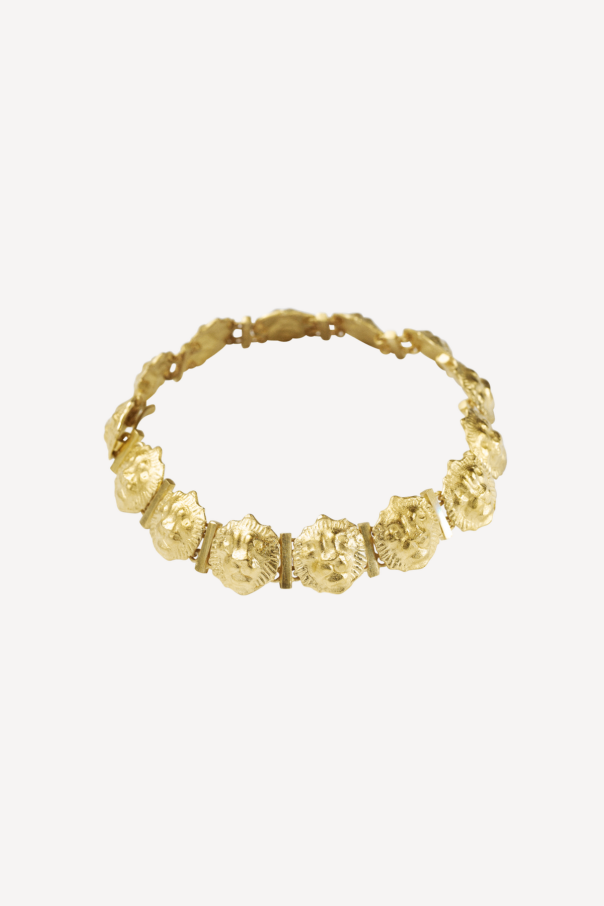 Star Sign Poetry Leolette Gold Bracelet - Front View | Elhanati 