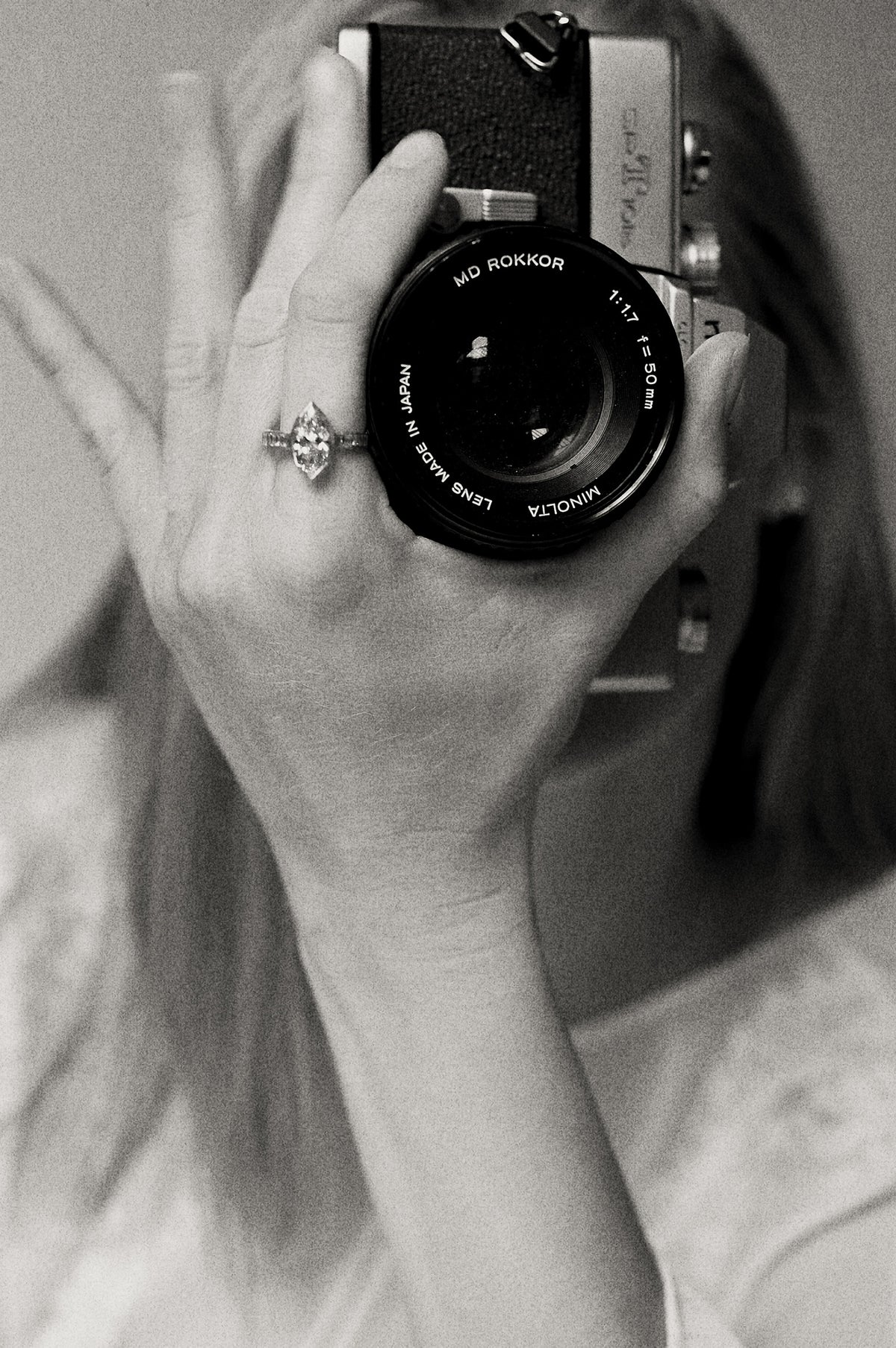 Élise Marquise Prima 2.28 ct Diamond Gold Ring by Orit Elhanati - On Model | Elhanati 