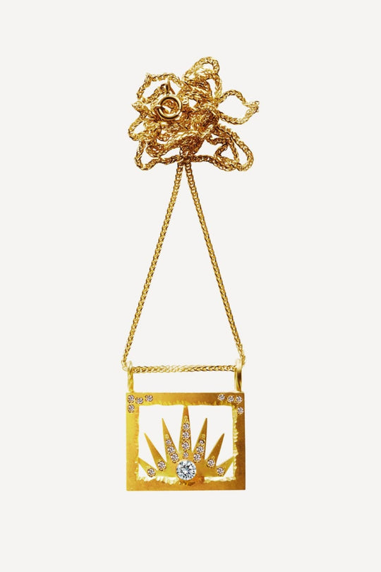 Small Worlds Biarritz Gold Necklace